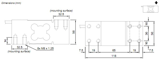 LAUMAS PEC-150KG稱(chēng)重傳感器 LAUMAS PEC-150KG稱(chēng)重傳感器